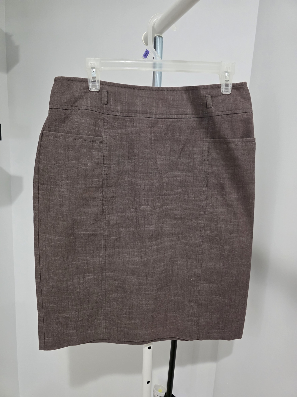 Harve Benard Mauve Straight Pencil Skirt 10